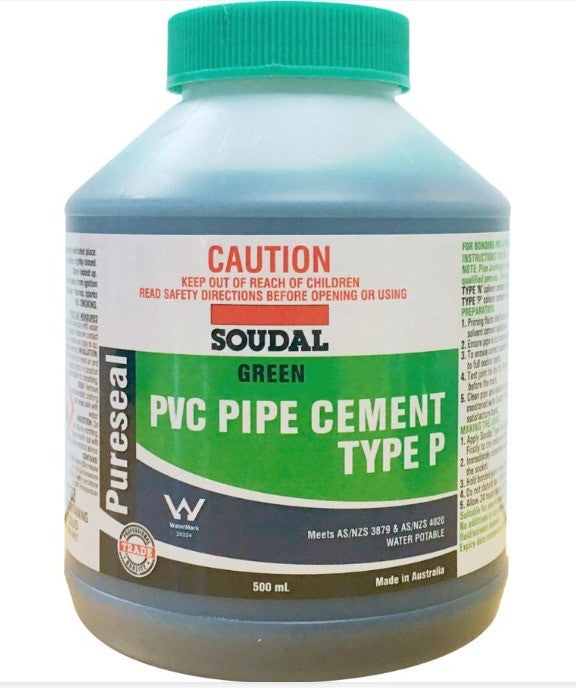 PVC GREEN TYPE P CEMENT 500ML