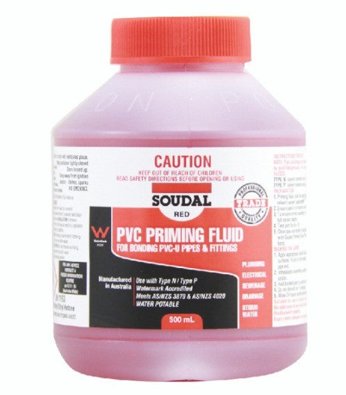 PVC CLEANER RED TYPE C PRIM FLUID 500ML