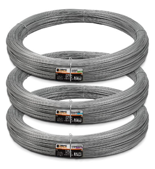 WHITES HIGH TENSILE WIRE 1500M STANDARD GAL 2.5MM
