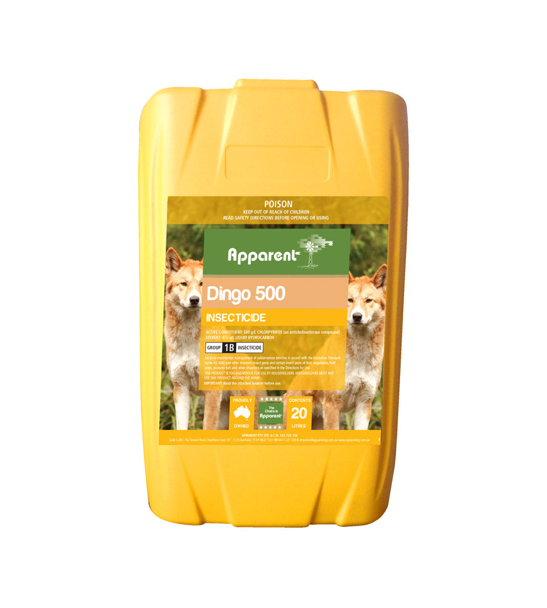 APPARENT DINGO (CHLORPYRIFOS 500) 110LT