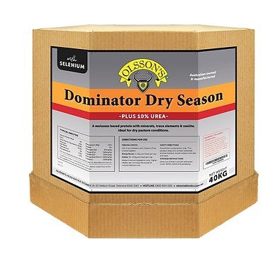OLSSON DOMINATOR + 10% UREA BLOCK 15KG