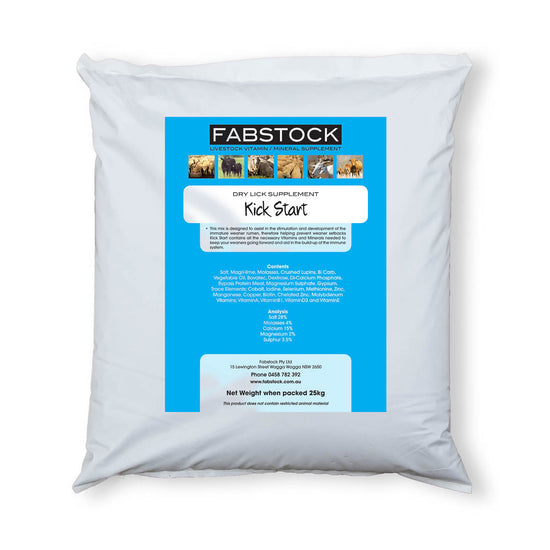 FABSTOCK KICKSTART MIX 25KG