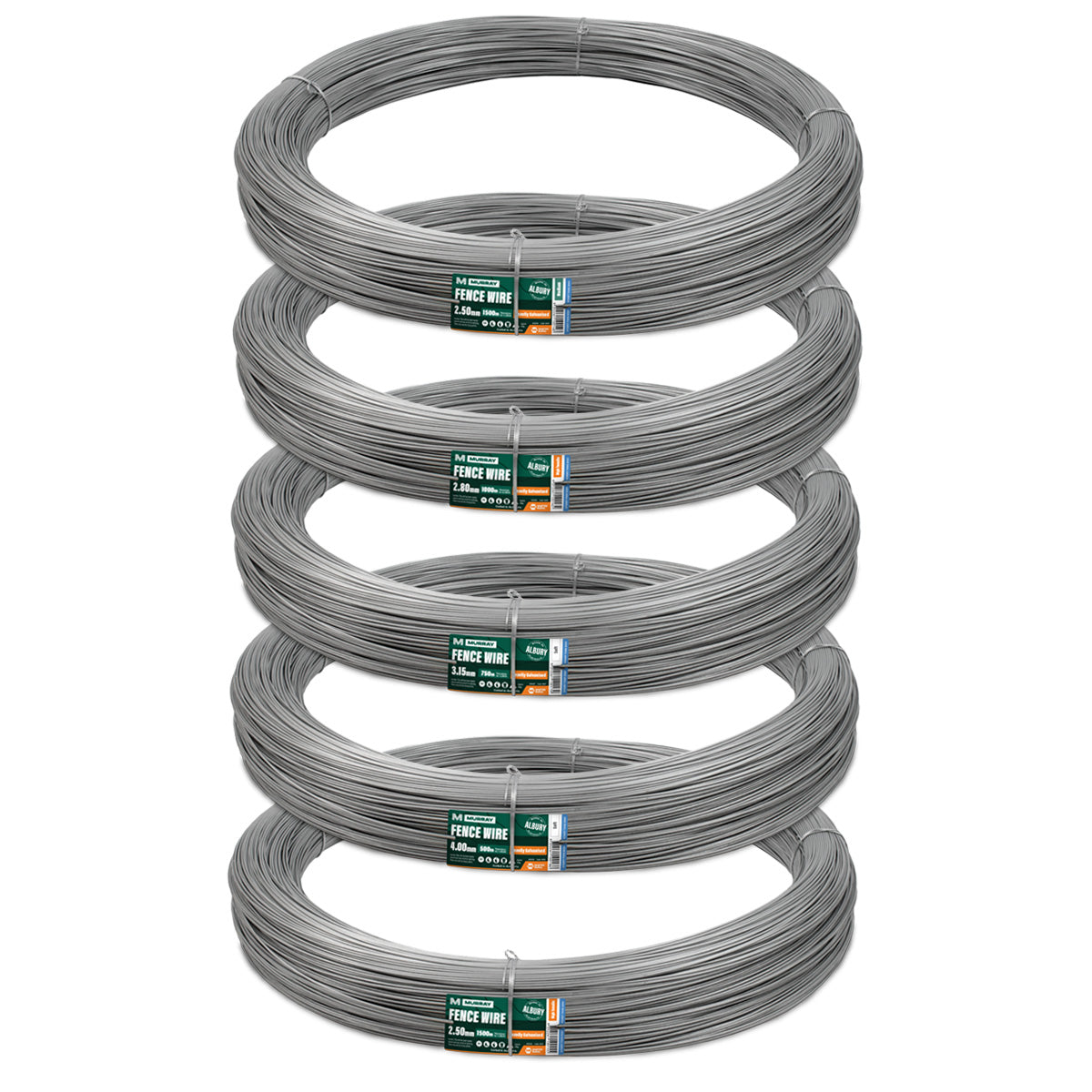 PLAIN WIRE HEAVY GAL SOFT TENSILE (4MM X 500MTR)