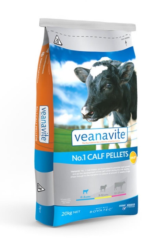 VEANAVITE NO.1 CALF PELLETS 20KG