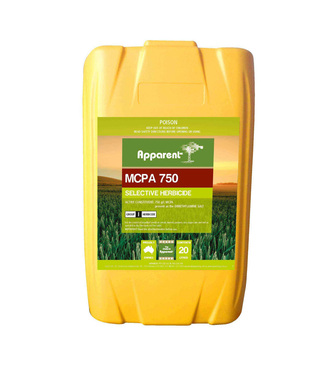 Apparent MCPA 750 110ltrs