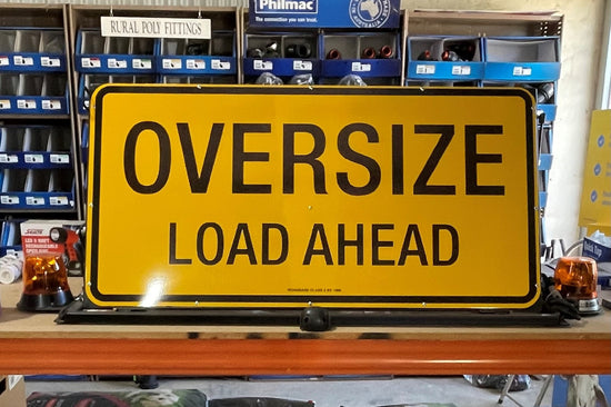 OVERSIZE LOAD AHEAD - PILOT FRAME/KIT ASSEMBLY