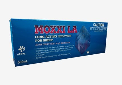 MOXXI LA Long Acting injection for Sheep