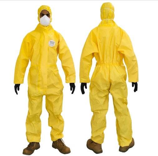  Maxisafe Bioguard Coveralls Size L