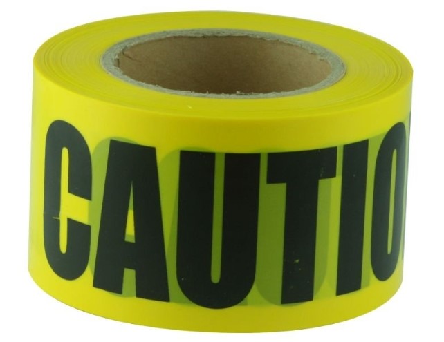 MAXISAFE "CAUTION" BARRIER TAPE
