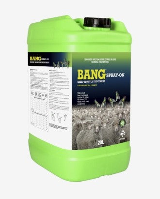 ABBEY ANIMAL HEALTH BANG SPRAY ON (CYROMAZINE)  20 LTR