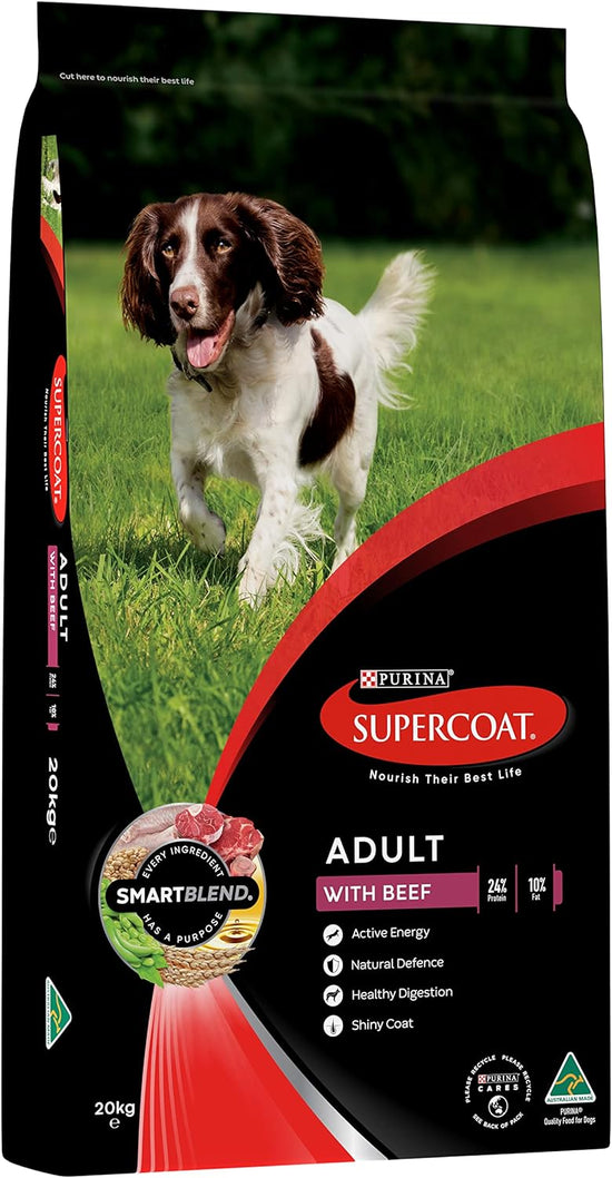 SUPERCOAT ADULT BEEF 20KG