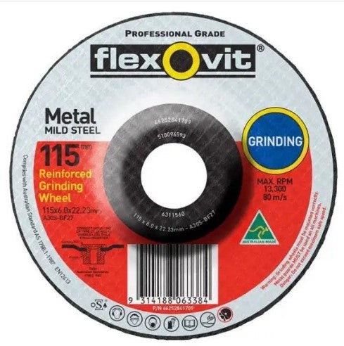 GRINDING DISC 115 X6.0X 22