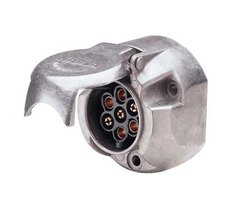 NARVA TRAILER SOCKET 7PIN ROUND LARGE 82062BL
