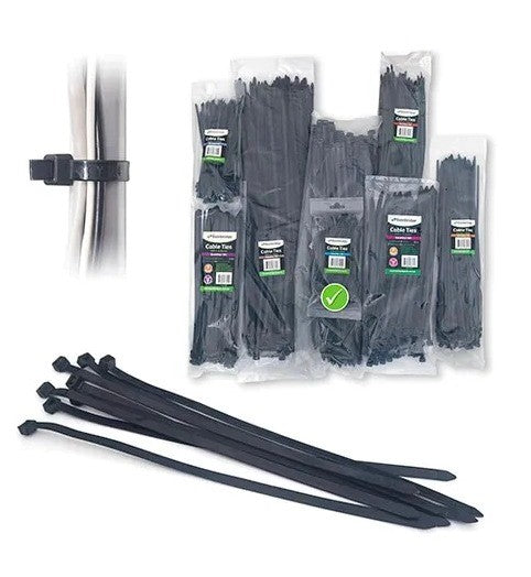 BAINBRIDGE CABLE TIES 100PK 550MM X 8.0MM