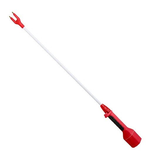 DOMINATOR RECHARGABLE STOCK PROD RED C/W 83CM SHAFT
