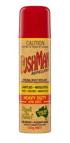 BUSHMAN AEROSOL 40% DEET - 225g