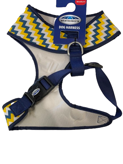 WEATHERBEETA DOG HARNESS YELLOW SIZE SMALL