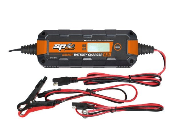 BATTERY CHARGER SP61078 8 STAGE 6AMP L/ACID,AGM,LITHIUM
