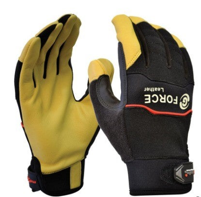 GLOVES G-FORCE XXL LEATHER MECHANICS