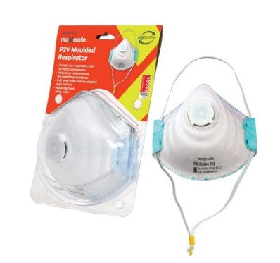 MAXISAFE P2 DUST MASK WITH VALVE (PACK 3)