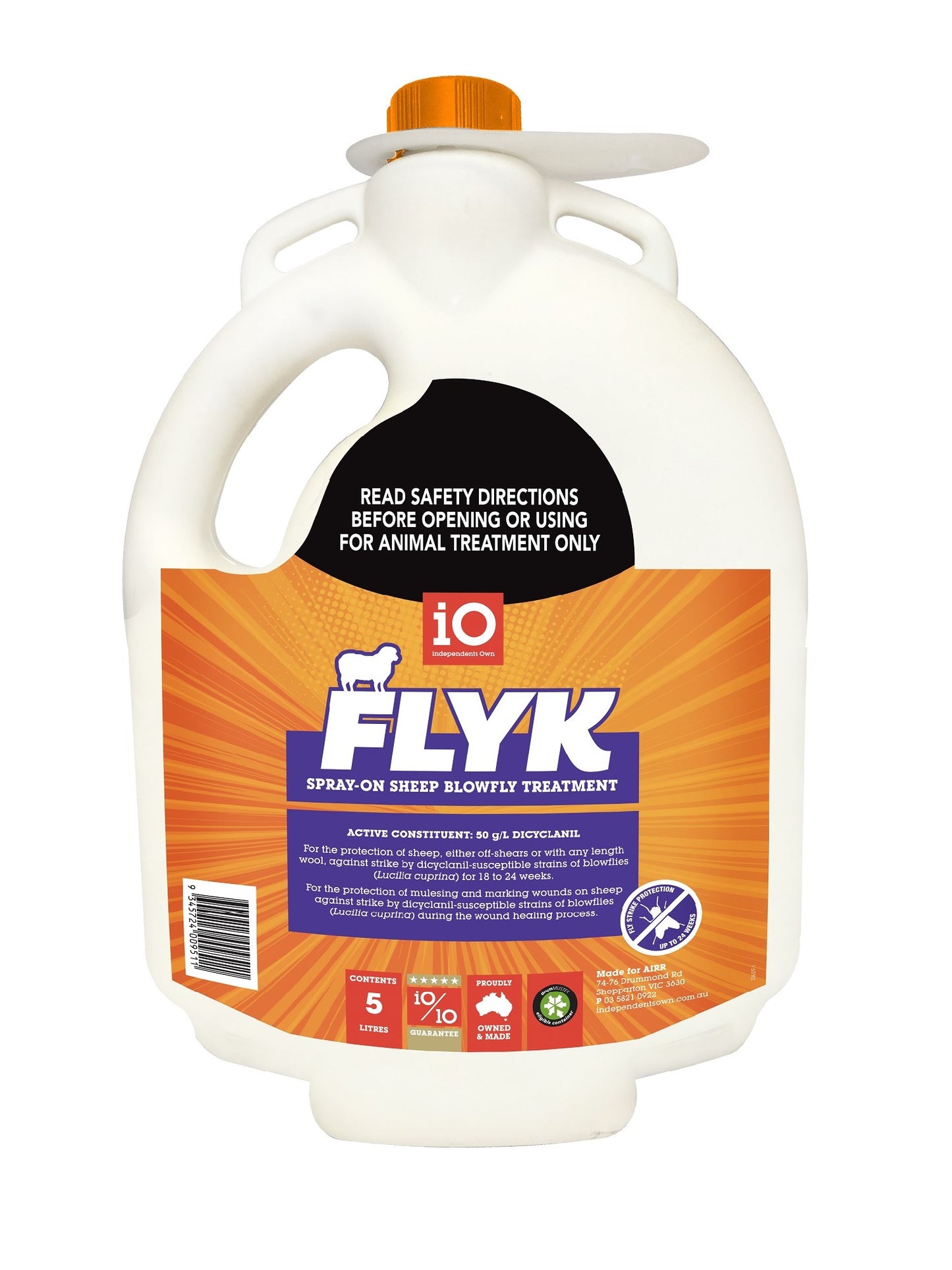 iO FLYK SPRAY ON 5L