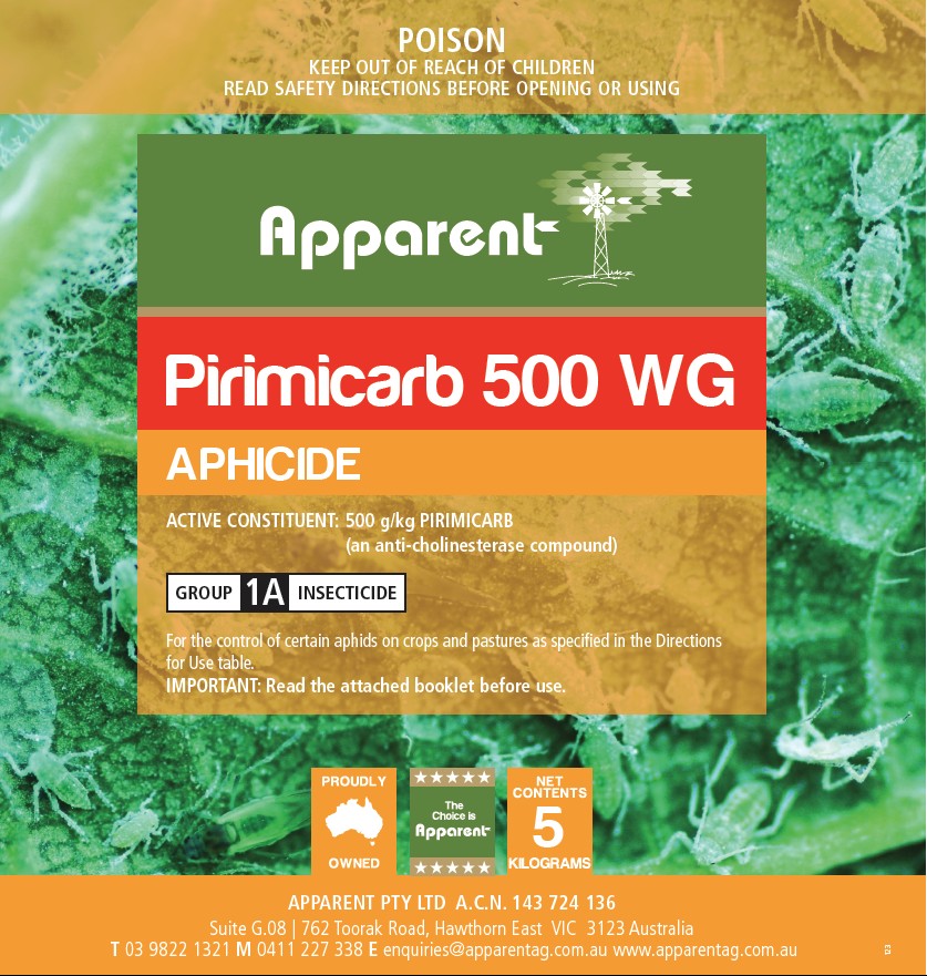 APPARENT PIRIMICARB 500 WG 5KG