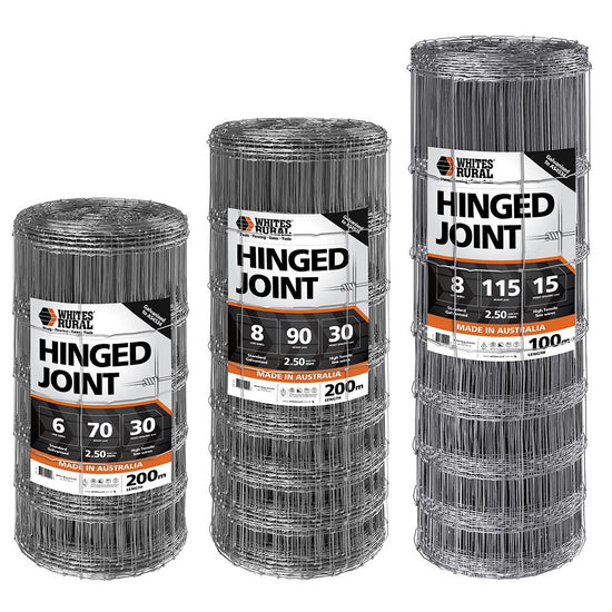 WHITES 7/90/30 HINGEJOINT STANDARD GAL (2.5MM WIRES TOP AND BOTTOM)