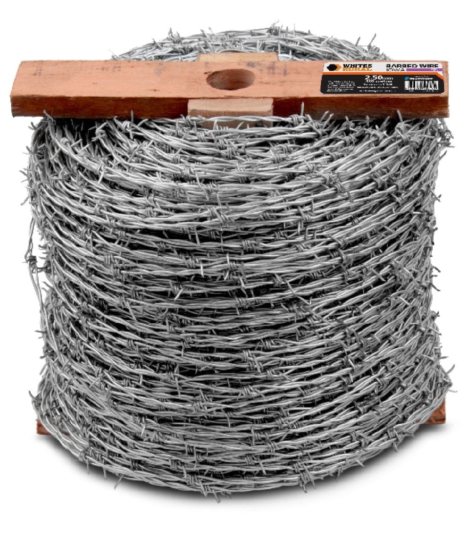 WHITES IOWA BARB 2.5MM X 400MTR HG