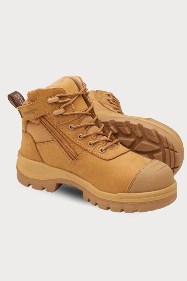 BLUNDSTONE ROTOFLEX WORKBOOT STYLE 8550 - WHEAT SIZE 13 UNISEX