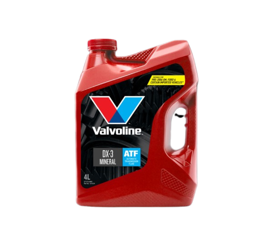 VALVOLINE DX-3 ATF TRANSMISSION FLUID 4LTR