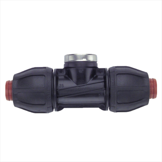 POLY 1 1/4" X FI BSP 1" TEE