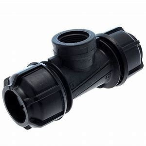 METRIC TEE 50MM X 50MM X 2"