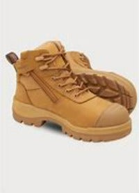 BLUNDSTONE ROTOFLEX WORKBOOT STYLE 8550 - WHEAT SIZE 10 UNISEX